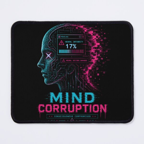 Item preview, Mind Corruption – Consciousness Compromised designed and sold by JupiterGlitchEmpire.
