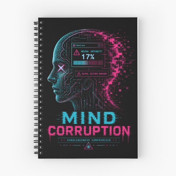 Item preview, Mind Corruption – Consciousness Compromised designed and sold by JupiterGlitchEmpire.