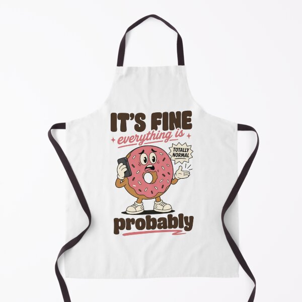 Item preview, Anxious Donut Funny Phone Call Cartoon designed and sold by NullSpacePrints.