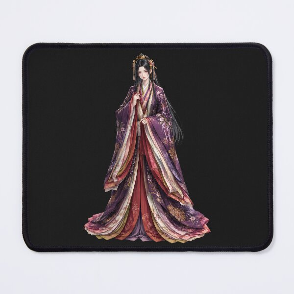 Item preview, Elegant Heian Beauty in Layered Kimono – Traditional Japanese Court Lady Art designed and sold by Kurekou Lab.
