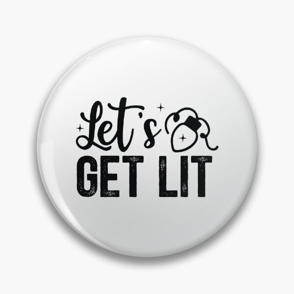 Item preview, Lets Get Lit - Funny Autumn Halloween Vibes Pumpkin Quote designed and sold by FuzionRaptor.