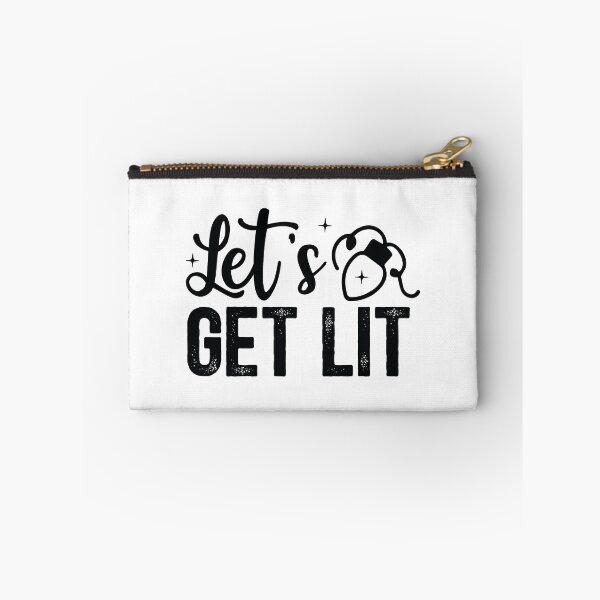 Item preview, Lets Get Lit - Funny Autumn Halloween Vibes Pumpkin Quote designed and sold by FuzionRaptor.