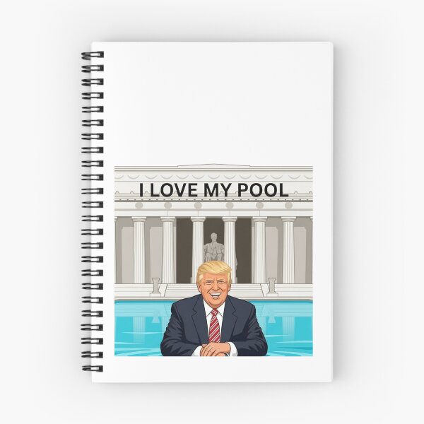 Item preview, TRUMP AND THE POOL TEE SHIRT ai generated created by frasues designed and sold by frasues.