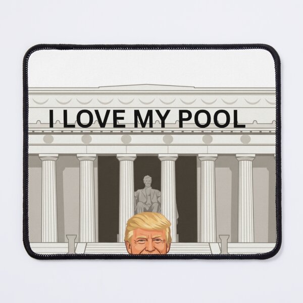 Item preview, TRUMP AND THE POOL TEE SHIRT ai generated created by frasues designed and sold by frasues.