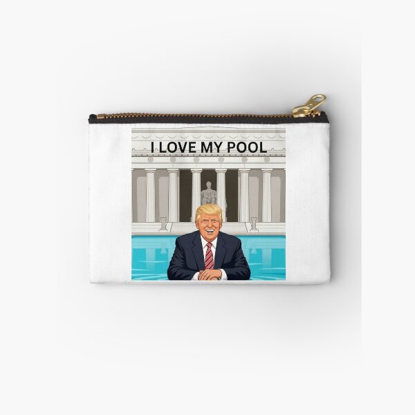 Item preview, TRUMP AND THE POOL TEE SHIRT ai generated created by frasues designed and sold by frasues.
