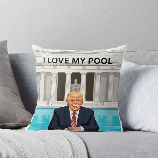 Item preview, TRUMP AND THE POOL TEE SHIRT ai generated created by frasues designed and sold by frasues.