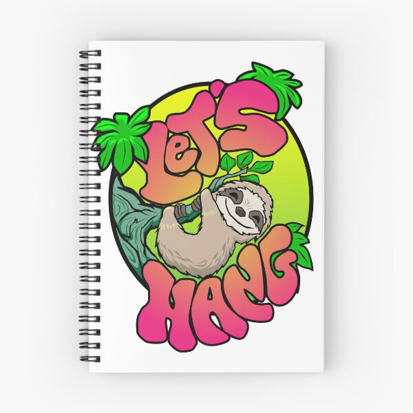 Item preview, Let's Hang | Cute Sloth Illustration designed and sold by itsmidnight.