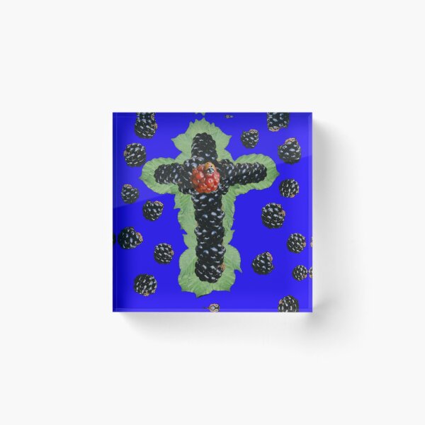 Item preview, blackberry ladybug cross designed and sold by gracehopelove.
