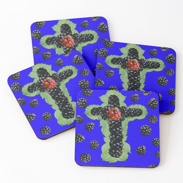 Item preview, blackberry ladybug cross designed and sold by gracehopelove.