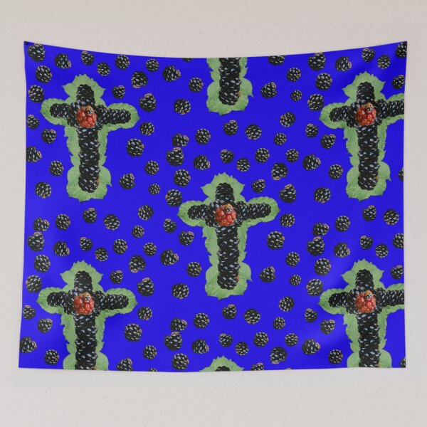 Item preview, blackberry ladybug cross designed and sold by gracehopelove.