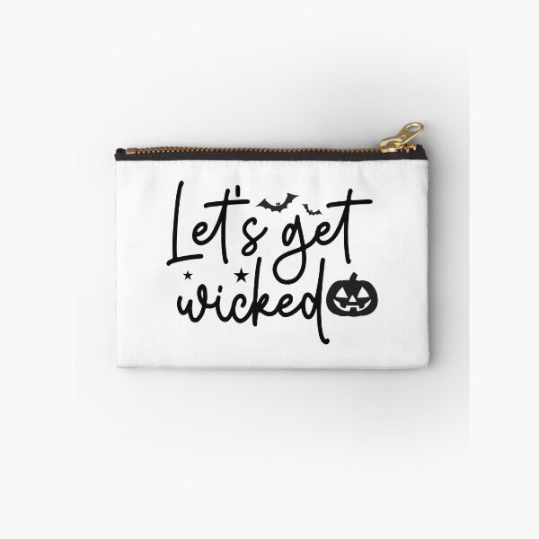 Item preview, Lets Get Wicked - Cozy Autumn Halloween Vibes Quote designed and sold by FuzionRaptor.