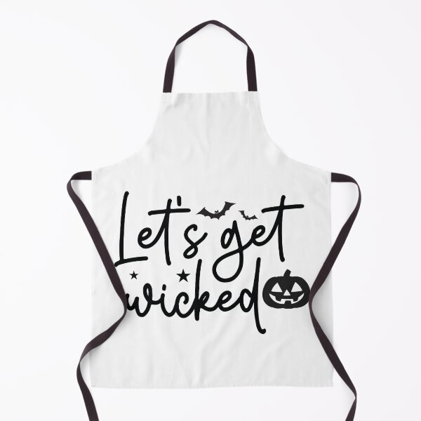 Item preview, Lets Get Wicked - Cozy Autumn Halloween Vibes Quote designed and sold by FuzionRaptor.