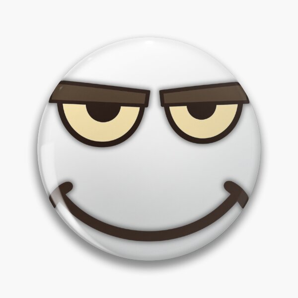 Item preview, Smug Mischievous Smile Face designed and sold by MH Digital Studio .