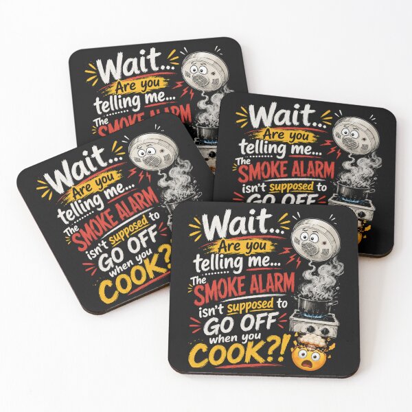 Item preview, The smoke alarm isn't supposed to go off when you cook? designed and sold by BlessedKaren.