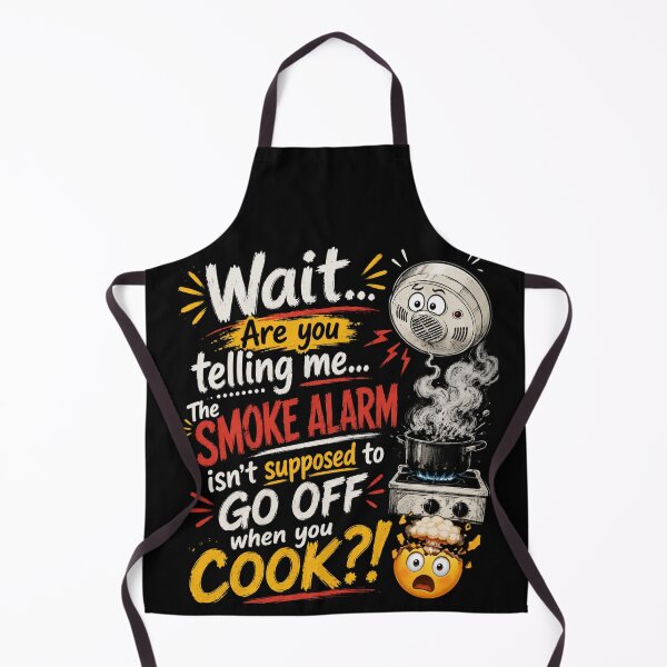 Item preview, The smoke alarm isn't supposed to go off when you cook? designed and sold by BlessedKaren.