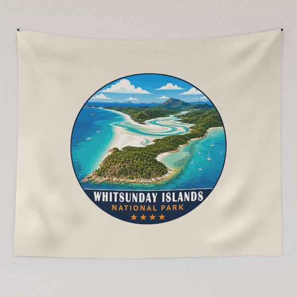 Item preview, Whitsunday Islands National Park designed and sold by Gideon Emmerich.