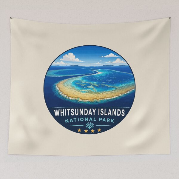 Item preview, Whitsunday Islands National Park designed and sold by Gideon Emmerich.