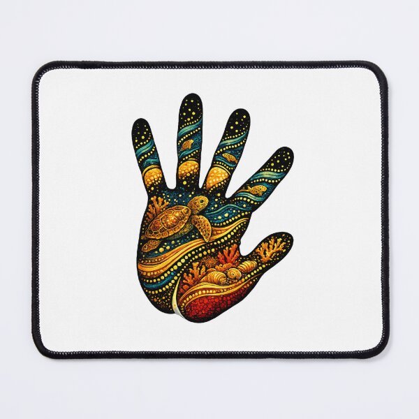 Item preview, Colours of Country – Indigenous-Inspired Handprint Art designed and sold by Indigenous-Aus.