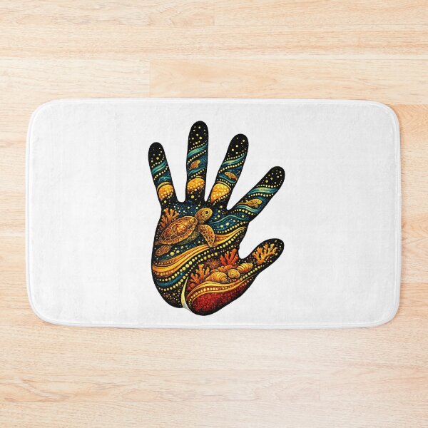 Item preview, Colours of Country – Indigenous-Inspired Handprint Art designed and sold by Indigenous-Aus.