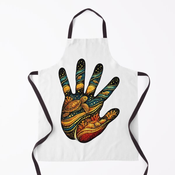 Item preview, Colours of Country – Indigenous-Inspired Handprint Art designed and sold by Indigenous-Aus.
