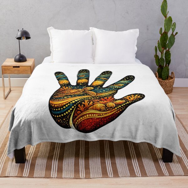 Item preview, Colours of Country – Indigenous-Inspired Handprint Art designed and sold by Indigenous-Aus.