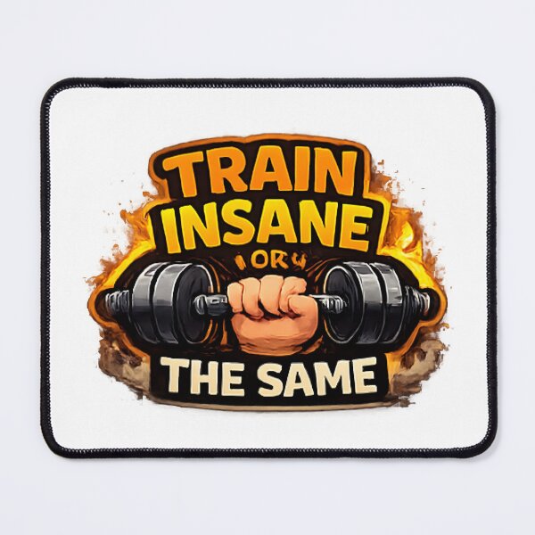Item preview, Train Insane Or Remain The Same – Gym Workout Motivation Shirt designed and sold by TeeMint5.