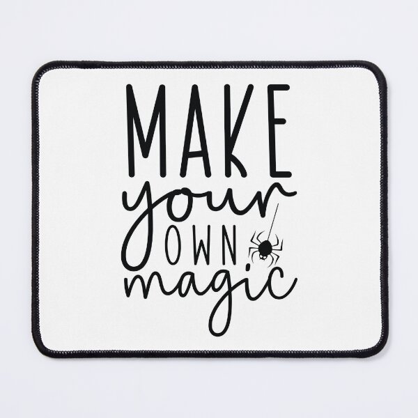 Item preview, Make Your Own Magic - Retro Autumn Halloween Vibes Quotes Spooky USA Apparel designed and sold by FuzionRaptor.