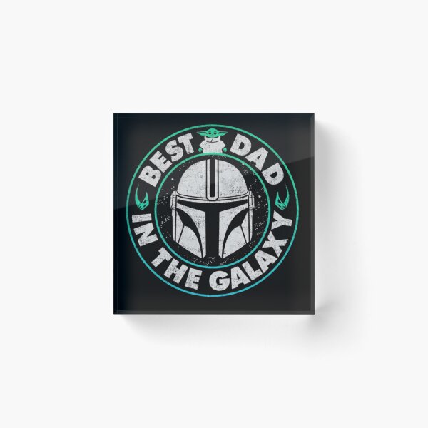 Item preview, Best Dad In The Galaxy Mandalorian design designed and sold by Raulovski.
