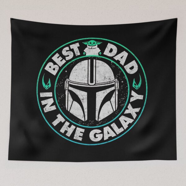 Item preview, Best Dad In The Galaxy Mandalorian design designed and sold by Raulovski.