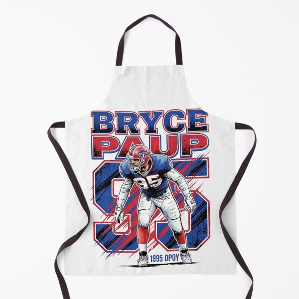 Item preview, Bryce Paup 1995 DPOY Retro 90s Vintage Bootleg Style Football designed and sold by Thogan0416.