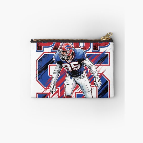 Item preview, Bryce Paup 1995 DPOY Retro 90s Vintage Bootleg Style Football designed and sold by Thogan0416.