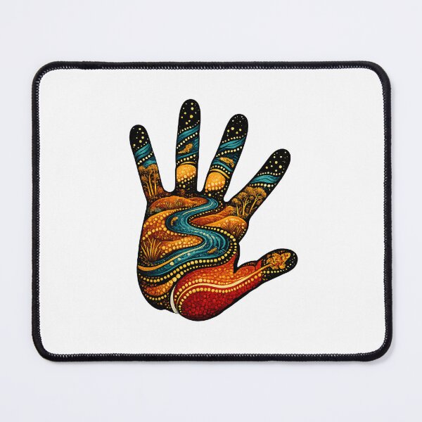 Item preview, Connection to Country – Indigenous-Inspired Handprint designed and sold by Indigenous-Aus.