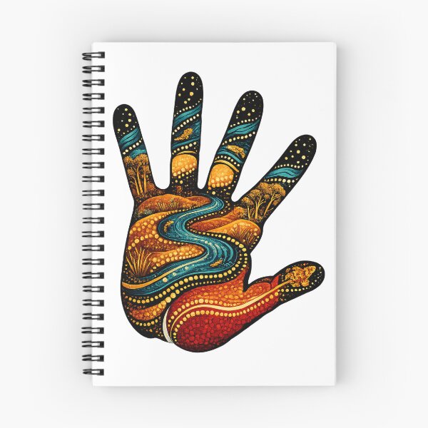 Item preview, Connection to Country – Indigenous-Inspired Handprint designed and sold by Indigenous-Aus.