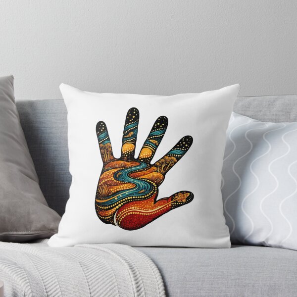 Item preview, Connection to Country – Indigenous-Inspired Handprint designed and sold by Indigenous-Aus.