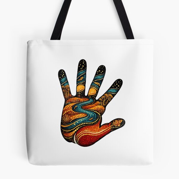 Item preview, Connection to Country – Indigenous-Inspired Handprint designed and sold by Indigenous-Aus.