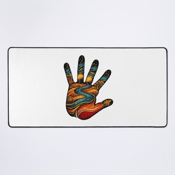 Item preview, Connection to Country – Indigenous-Inspired Handprint designed and sold by Indigenous-Aus.