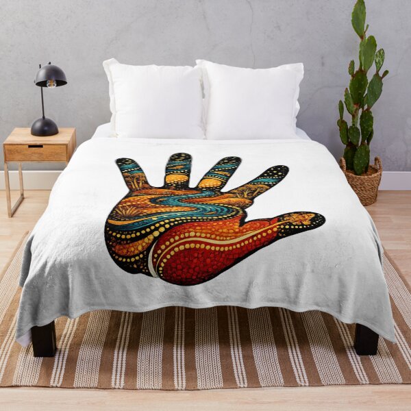 Item preview, Connection to Country – Indigenous-Inspired Handprint designed and sold by Indigenous-Aus.
