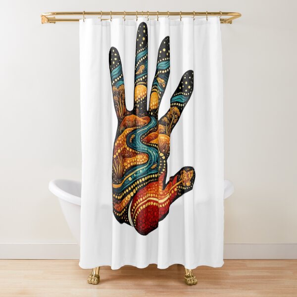 Item preview, Connection to Country – Indigenous-Inspired Handprint designed and sold by Indigenous-Aus.