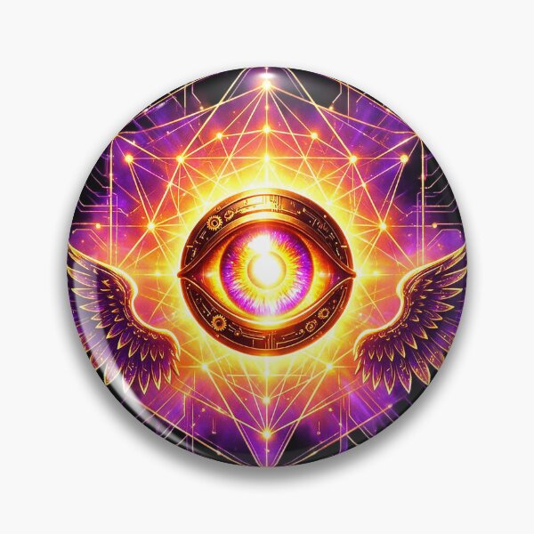 Item preview, Metatron Eye Sacred Geometry Signal Halo designed and sold by HaloSignal.