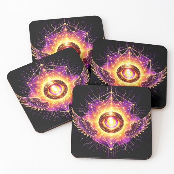 Item preview, Metatron Eye Sacred Geometry Signal Halo designed and sold by HaloSignal.