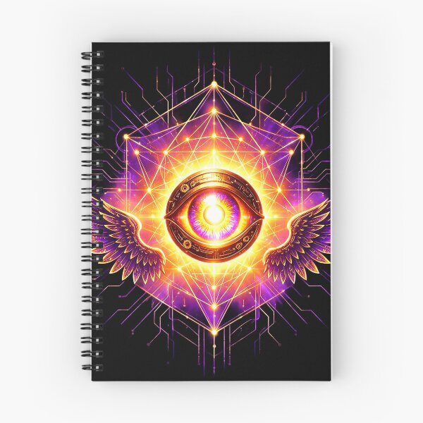 Item preview, Metatron Eye Sacred Geometry Signal Halo designed and sold by HaloSignal.