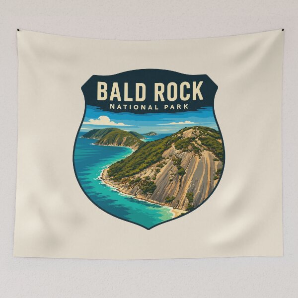 Item preview, Bald Rock National Park Australia Nature Hiking Adventure Travel Design designed and sold by Gideon Emmerich.