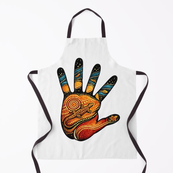 Item preview, Strong Culture – Colourful Handprint Artwork designed and sold by Indigenous-Aus.