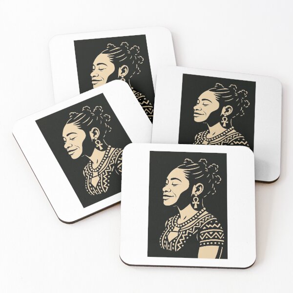 Item preview, Profiles of Quiet Strength: Echoes of the ancestors  designed and sold by Brown Symphony Art.