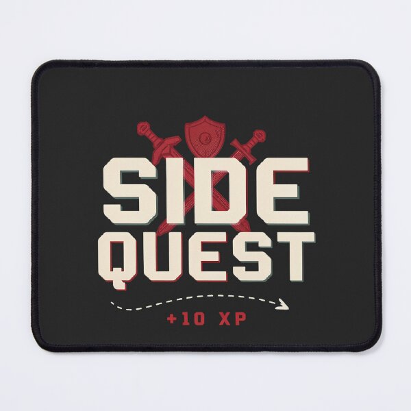 Item preview, SIDE QUEST – Funny Gamer Graphic T-Shirt designed and sold by dbNIGHT.