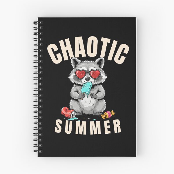 Item preview, Chaotic Summer Raccoon Meme Gift designed and sold by LeSoniPapaPrint.