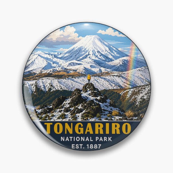 Item preview,  Tongariro National Park, New Zealand | Volcanic Landscape Nature Travel designed and sold by Gideon Emmerich.