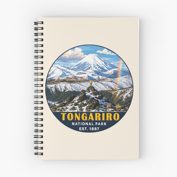 Item preview,  Tongariro National Park, New Zealand | Volcanic Landscape Nature Travel designed and sold by Gideon Emmerich.