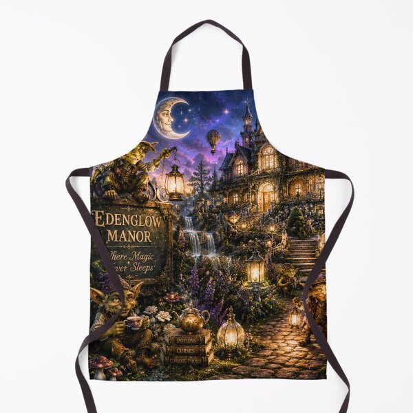 Item preview, Edenglow Manor | Goblin Village Fantasy | Enchanted Victorian Manor Puzzle & Magical Wall Art designed and sold by Edenglow Prints & Peculiars.