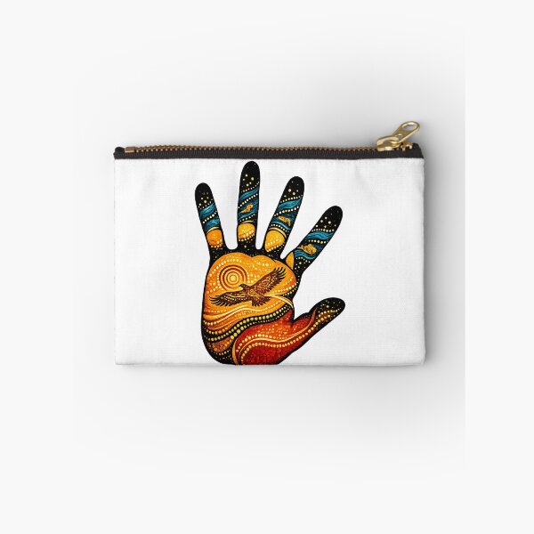 Item preview, Strong Culture – Colourful Handprint Artwork designed and sold by Indigenous-Aus.